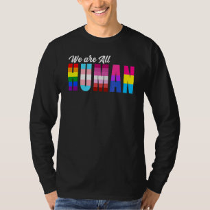 Camiseta Todos somos aliados del desfile del orgullo gay po