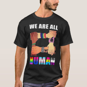 Camiseta Todos somos aliados del desfile del orgullo gay po