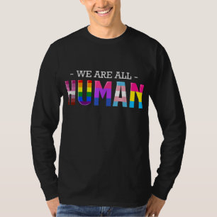 Camiseta Todos somos aliados del desfile del Orgullo LGBT p