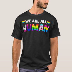 Camiseta Todos somos aliados del desfile del Orgullo LGBT p