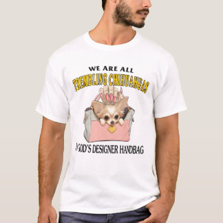 Camiseta Todos somos Chihuahuas temblorosos en el diseñador