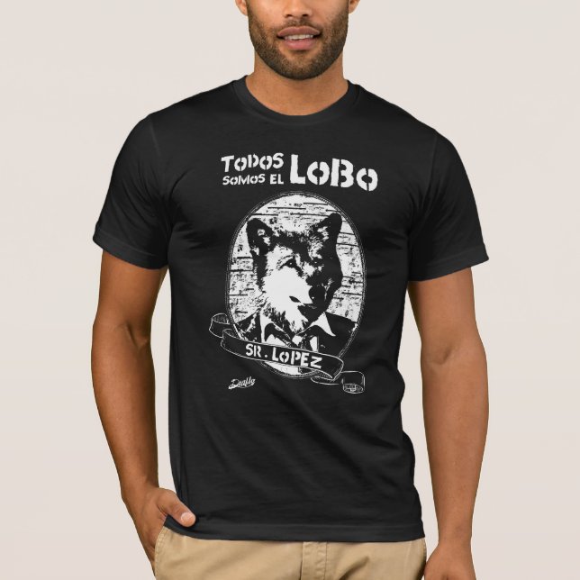 Camiseta Todos somos el Lobo (Anverso)