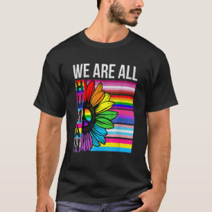 Camiseta Todos Somos El Orgullo De Los Derechos De Los Gays