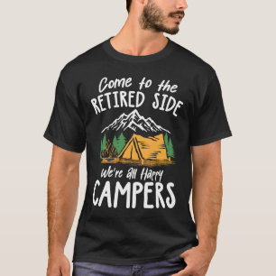 Camiseta Todos somos felices campistas - amantes de camping