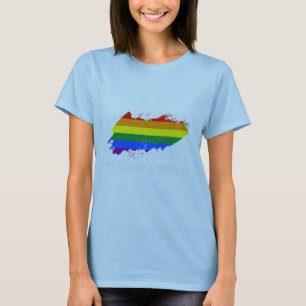 Camiseta Todos somos gays en el mes de la igualdad LGBT