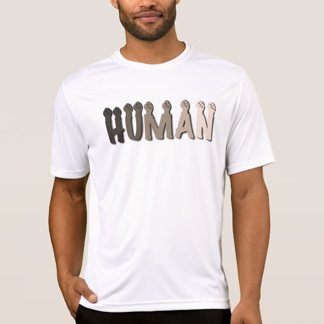 Camiseta Todos somos humanos | una comunidad global (Anverso)