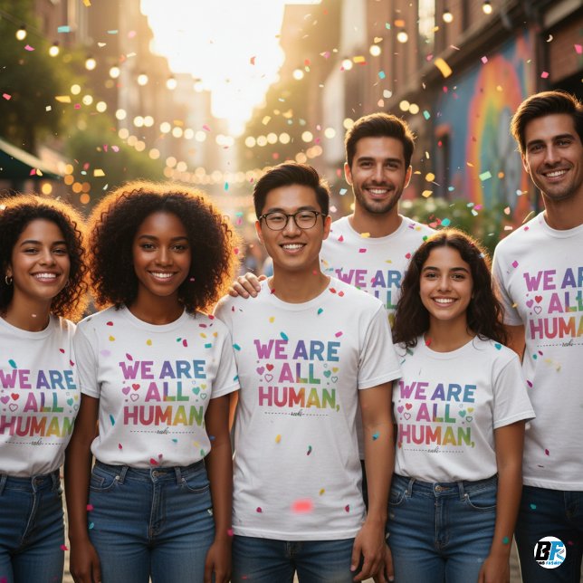 Camiseta Todos somos orgullo LGBTQ humano (Subido por el creador)