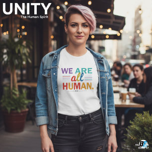 Camiseta Todos somos orgullo LGBTQ humano