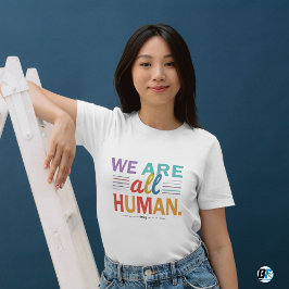 Camiseta Todos somos orgullo LGBTQ humano