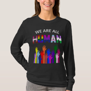 Camiseta Todos somos un regalo de aliado del orgullo gay po