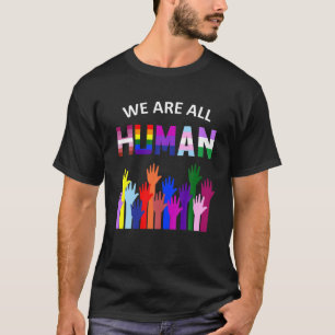 Camiseta Todos somos un regalo del aliado del orgullo LGBT 
