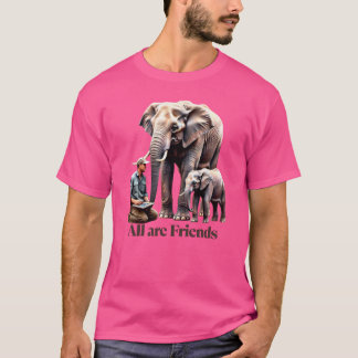Camiseta Todos son amigos