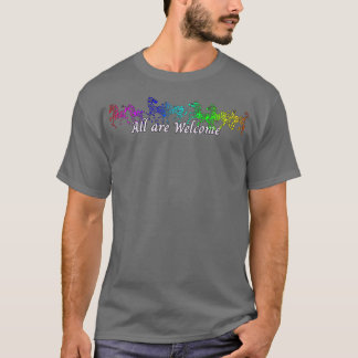 Camiseta Todos son bienvenidos