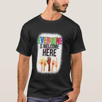 Camiseta Todos Son Bienvenidos Aquí Idaho Profesor 1