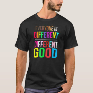 Camiseta Todos son diferentes, buen orgullo LGBT