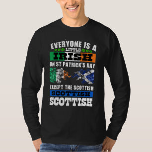 Camiseta Todos son irlandeses excepto los escoceses en St P