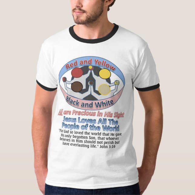 Camiseta Todos Son Preciosos A Su Vista - Camisas En Camise (Anverso)