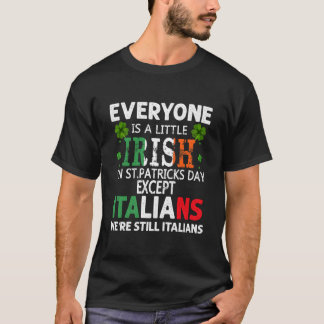 Camiseta Todos Son Un Poco Irlandeses El Día De San Patrici