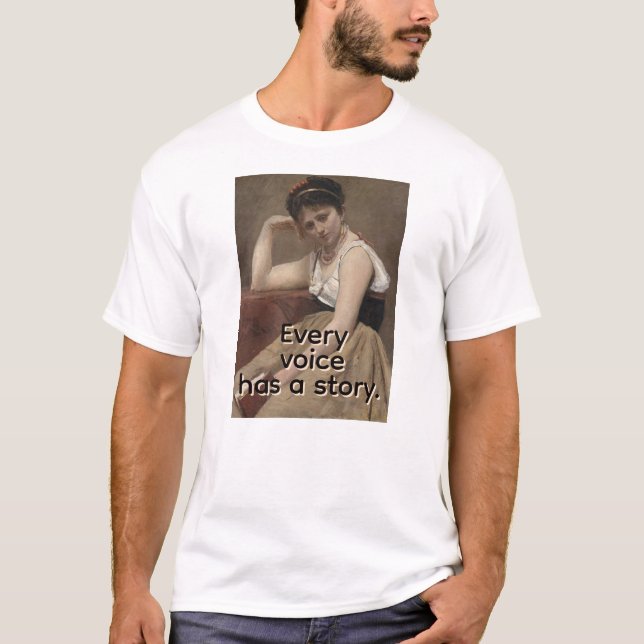 Camiseta Todos tienen una voz (Anverso)