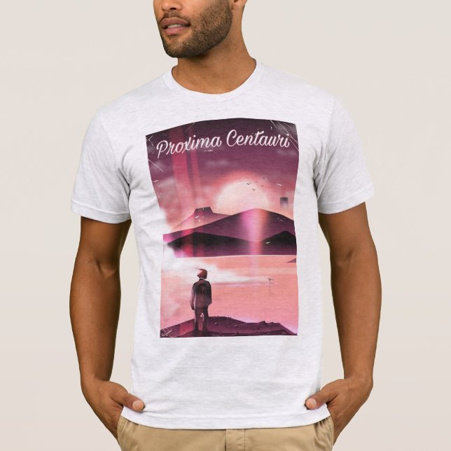 Camiseta Todoterreno de ciencia ficción Proxima Centauri. (Anverso)