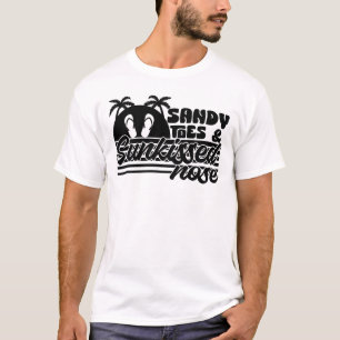 Camiseta Toes Arenosos Y Nariz Besada Al Sol