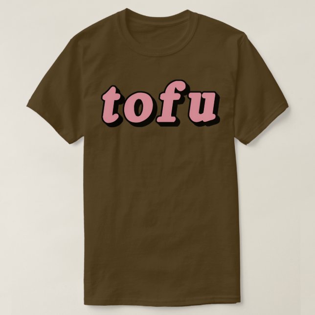 Camiseta Tofu (Diseño del anverso)