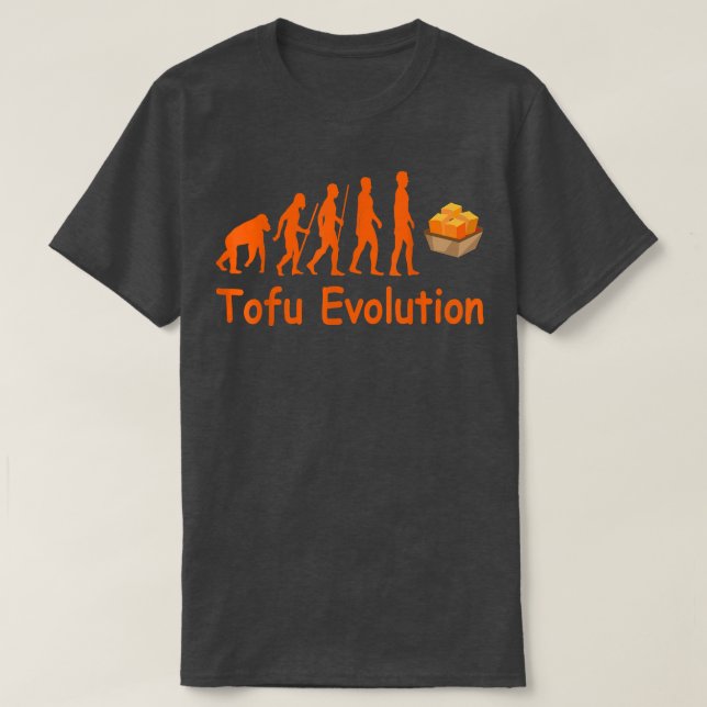 Camiseta tofu vegetariano vegetariano protección climática (Diseño del anverso)