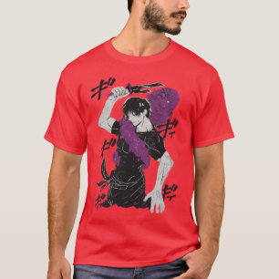 Camiseta toji animeoji fushiguro divertido