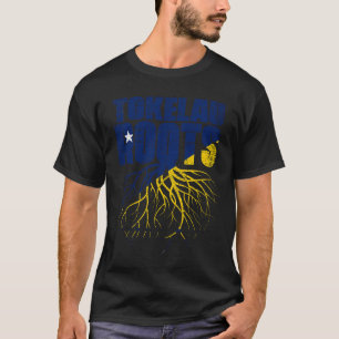 Camiseta Tokelau Raíces Bandera del Patrimonio de Tokelau