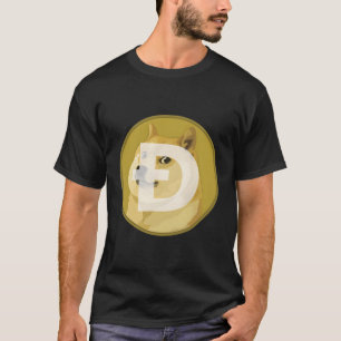 Camiseta token de criptodivisa de Dogecoin