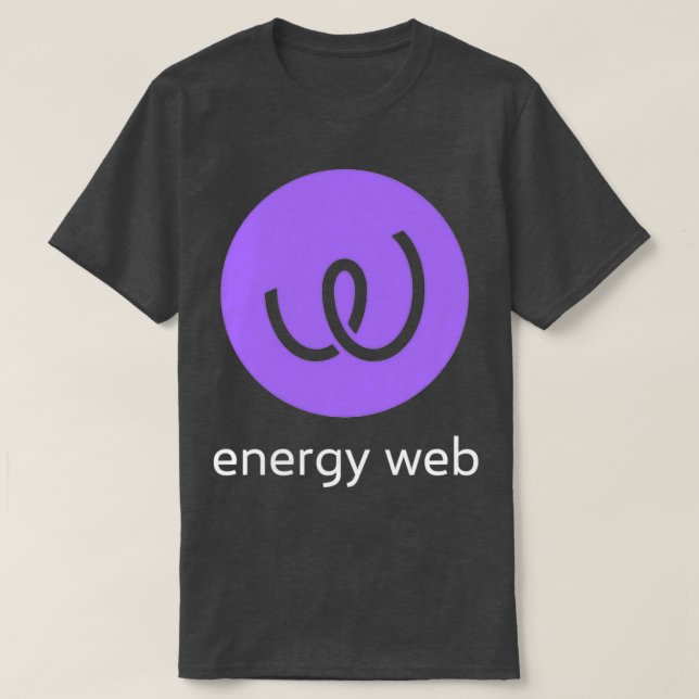 Camiseta token web de energía (Diseño del anverso)