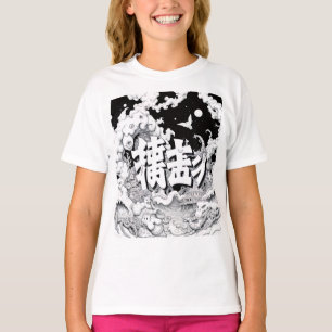 Camiseta Tokio Blanco y Negro