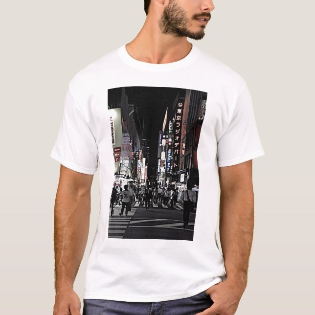 Camiseta Tokio céntrica arenosa (Anverso)
