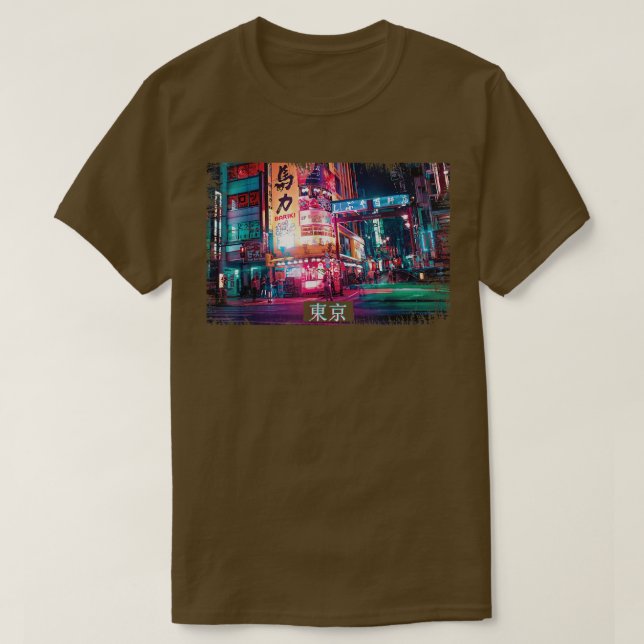 Camiseta Tokio estético con vaporolas Japón 80 Meme de los  (Diseño del anverso)