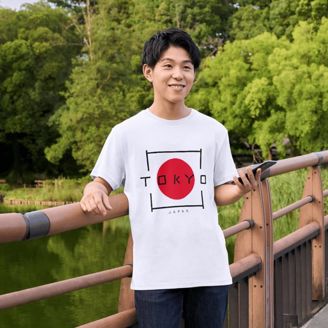 Camiseta Tokio Japón (Tokyo, Japan typography kids t-shirt)