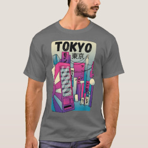 Camiseta Tokio Japón, ciudad urbana japonesa de Tokio