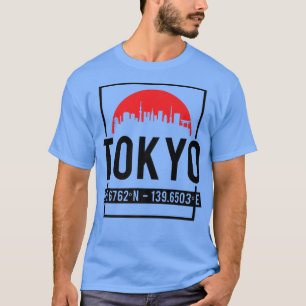 Camiseta Tokio Japón: Trendy Premium de viajes nativos japo