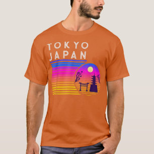 Camiseta Tokio Japón Vaporwave Estética Lofi Retro Synthwa