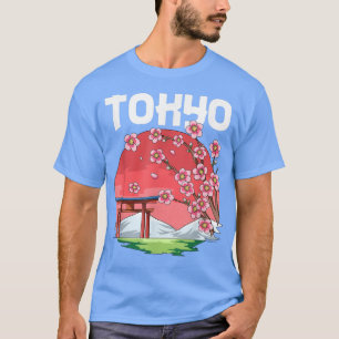 Camiseta Tokio Kyokujitsuki Sakura Japón