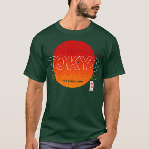 Camiseta Tokio: La subida de la primera luna de sol
