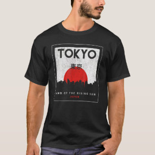 Camiseta Tokio, La Tierra Del Sol Naciente De Japón