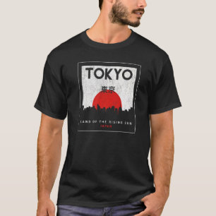 Camiseta Tokio, La Tierra Del Sol Naciente De Japón