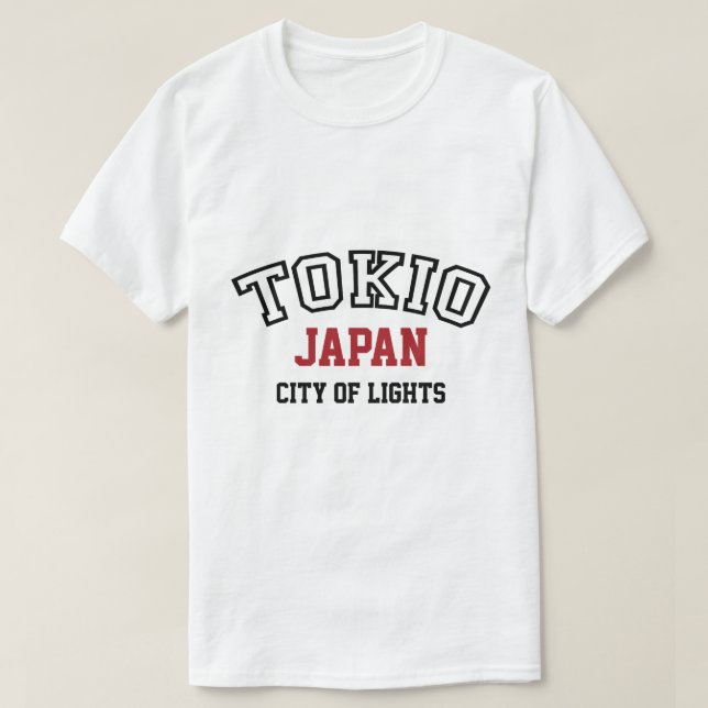 Camiseta Tokio Light (Diseño del anverso)