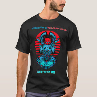 Camiseta Tokio Reloaded – Samurái Geisha Ciberpunk Japón
