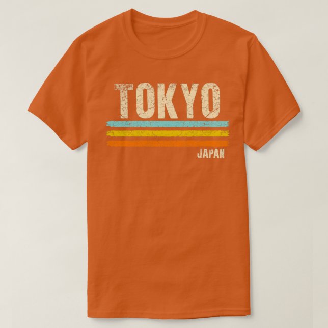 Camiseta Tokio Retro (Diseño del anverso)