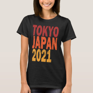 Camiseta Tokio retro Japón 2021