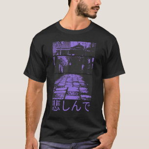 Camiseta Tokio Retro Lofi Tokio Calzado japonés Vaporwave d