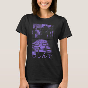 Camiseta Tokio Retro Lofi Tokio Calzado japonés Vaporwave d