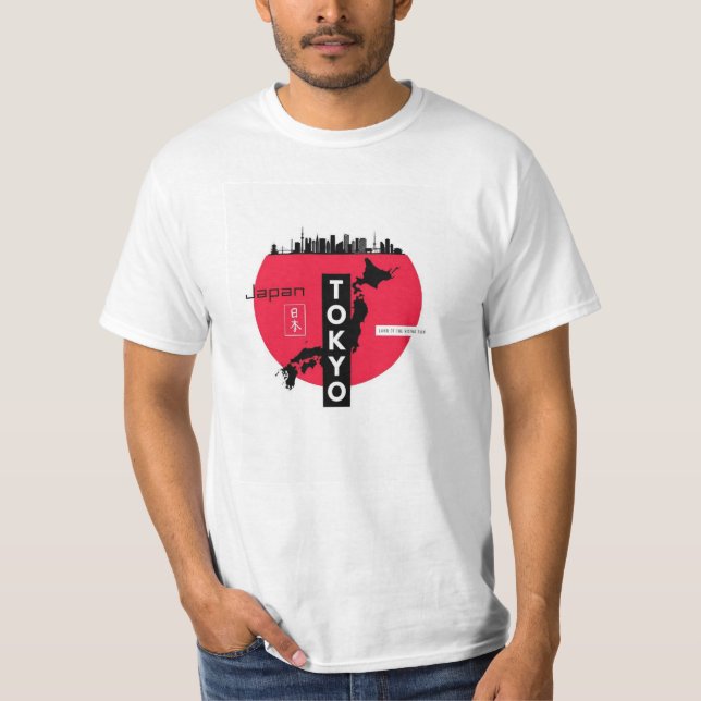 Camiseta Tokio Street Vibes - Tee & Ho de estilo urbano jap (Anverso)