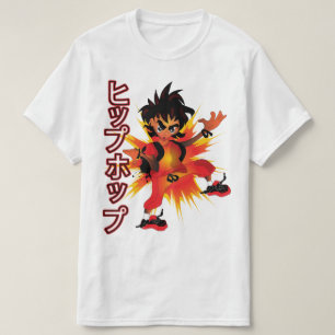 Camiseta Tokio y Japón aman el hiphop